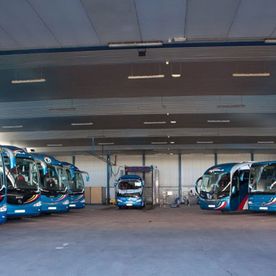 Autocares Rámila S.L. flota de autocares